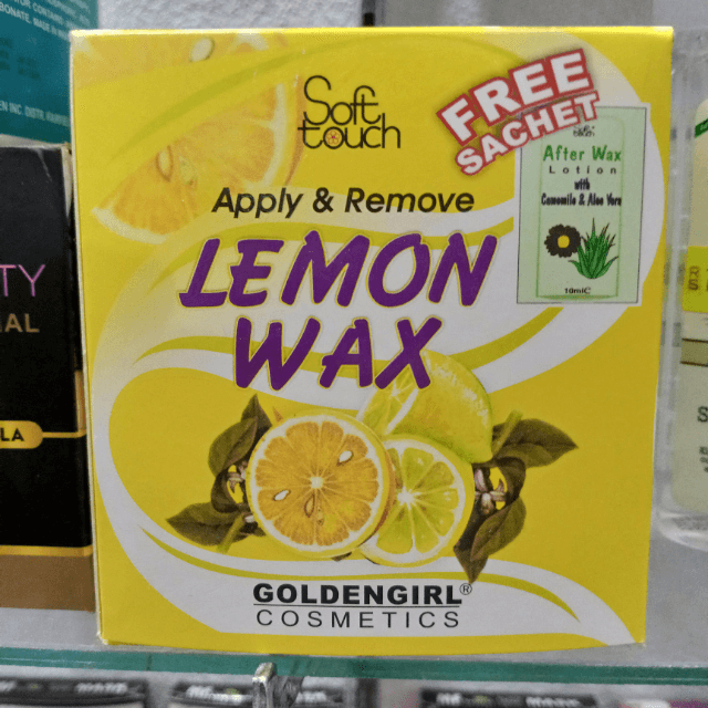 Soft Touch Lemon Wax 125g
