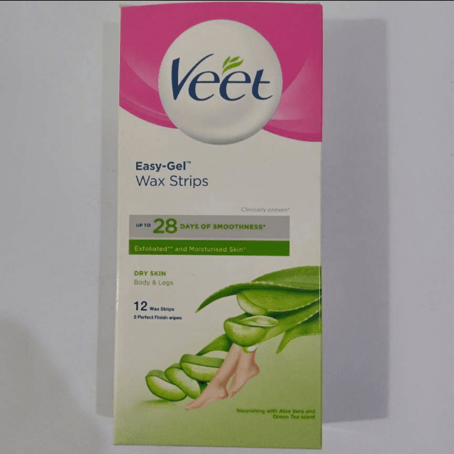 Veet Dry Skin Wax Strips 12 Strips