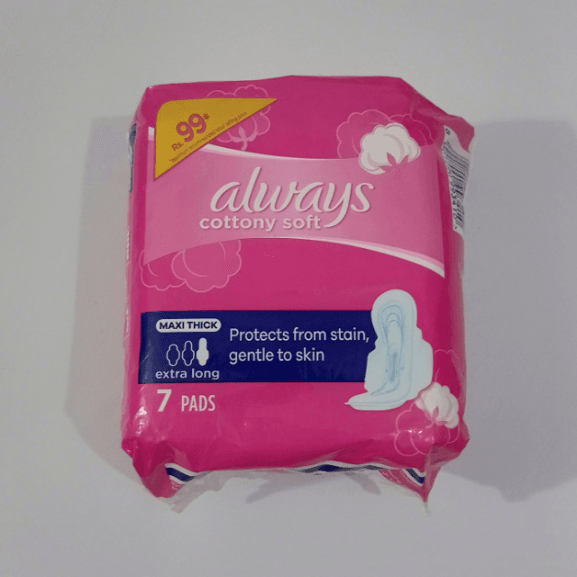 Always Cotton Soft Maxi Thick Extra Long 7 Pads